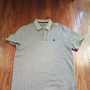 Izod gray polo shirt (large)